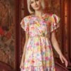 Cheryl Mini Dress In Multi Print -Fashion Clothing Accessories Store carraig donn cheryl mini dress in multi print 699512