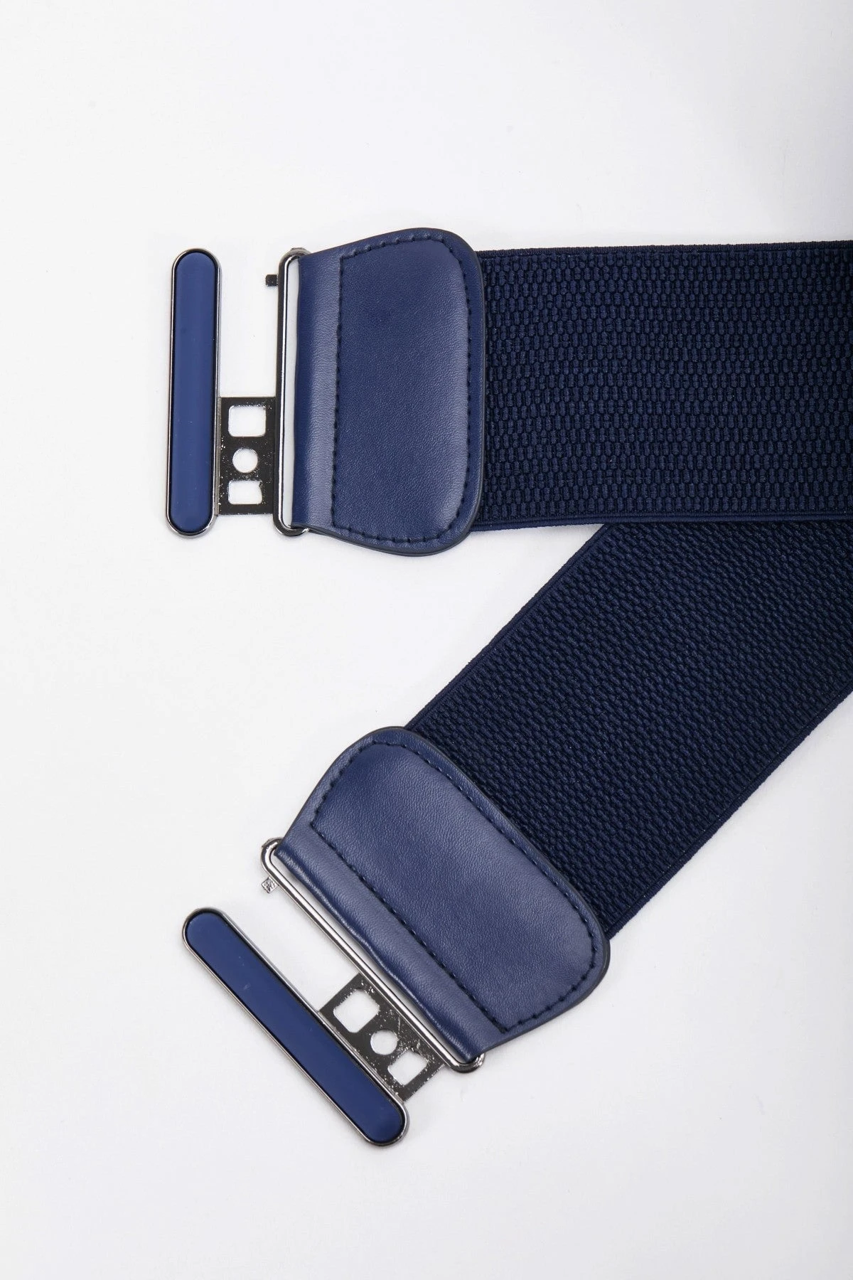 Elasticated Navy Belt 4 Elasticated Navy Belt - Image 2