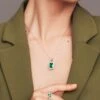 Classic Emerald Pendant -Fashion Clothing Accessories Store carraig donn classic emerald pendant 578318