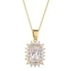 Clear Gold Pendant -Fashion Clothing Accessories Store carraig donn clear gold pendant 630815