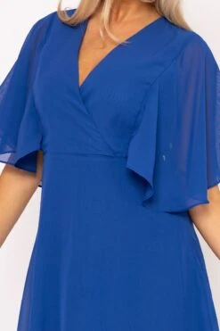 Cobalt Angel Sleeve Dress -Fashion Clothing Accessories Store carraig donn cobalt angel sleeve dress 895914