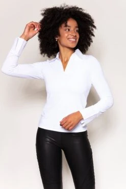 Collar Shirt In White -Fashion Clothing Accessories Store carraig donn collar shirt in white 531748