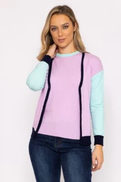 Colour Block Cardigan 10 Colour Block Cardigan -Fashion Clothing Accessories Store carraig donn colour block cardigan 391868