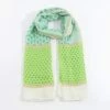Contrast Green Print Scarf -Fashion Clothing Accessories Store carraig donn contrast green print scarf 400643