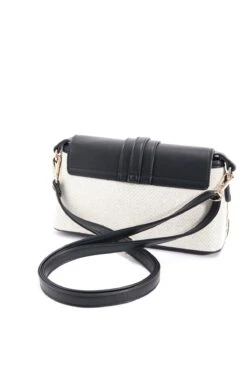 Contrast Top Shoulder Bag In Black -Fashion Clothing Accessories Store carraig donn contrast top shoulder bag in black 241155