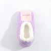 Cosy Knit Slipper Socks In Lilac 1 Cosy Knit Slipper Socks In Lilac -Fashion Clothing Accessories Store carraig donn cosy knit slipper sock 107297