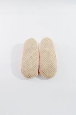 Cosy Knit Slipper Sock In Pink -Fashion Clothing Accessories Store carraig donn cosy knit slipper sock in pink 271495