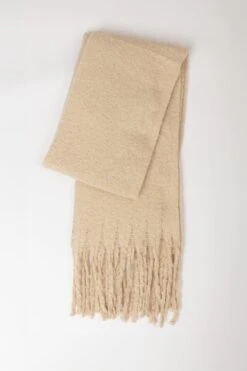 Cosy Scarf In Cream -Fashion Clothing Accessories Store carraig donn cosy scarf in cream 448529