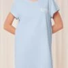 Triumph Cotton Nightdress In Blue -Fashion Clothing Accessories Store carraig donn cotton nightdress in blue 421975