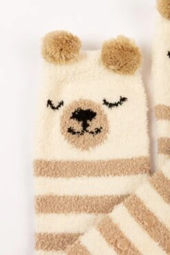 Cream Fluffy Boxed Slipper Socks -Fashion Clothing Accessories Store carraig donn cream fluffy boxed slipper socks 484387