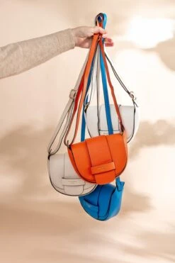 Crescent Crossbody In White -Fashion Clothing Accessories Store carraig donn crescent crossbody in white 509594