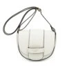 Crescent Crossbody In White