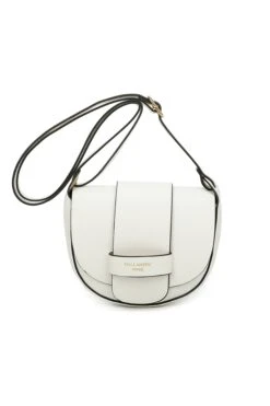 Crescent Crossbody In White