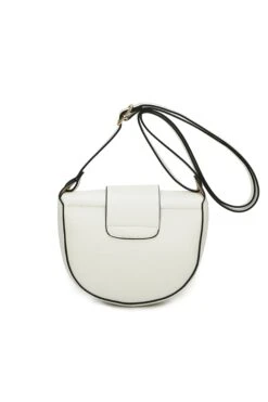 Crescent Crossbody In White -Fashion Clothing Accessories Store carraig donn crescent crossbody in white 887560