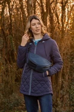 Crescent Shape Crossbody In Navy -Fashion Clothing Accessories Store carraig donn crescent shape crossbody in navy 173379