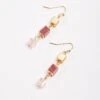 Cube Beaded Earrings 1 Cube Beaded Earrings -Fashion Clothing Accessories Store carraig donn cube beaded earrings 342522