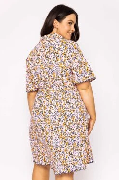 Vero Moda Curve Curve - Ariella Dress In Multi -Fashion Clothing Accessories Store carraig donn curve ariella dress in multi 744415