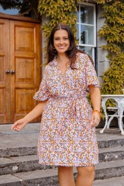 Vero Moda Curve Curve - Ariella Dress In Multi