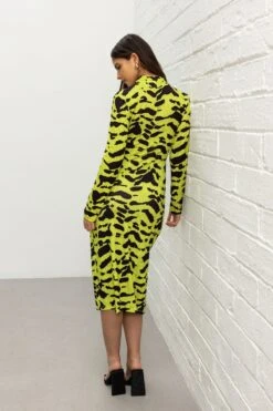 Cynthia Lime Green Midi Dress -Fashion Clothing Accessories Store carraig donn cynthia lime green midi dress 998692