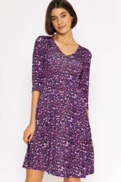 Deirdre Dress In Magenta Print 11 Deirdre Dress In Magenta Print -Fashion Clothing Accessories Store carraig donn deirdre dress in magenta print 424434