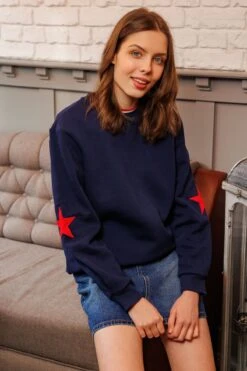 Denim Skirt In Indigo -Fashion Clothing Accessories Store carraig donn denim skirt in indigo 559926