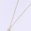 Diamante Square Pendant In Gold -Fashion Clothing Accessories Store carraig donn diamante square pendant in gold 486427