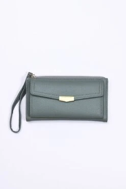 Double Compartment Purse In Teal -Fashion Clothing Accessories Store carraig donn double compartment purse in teal 535556