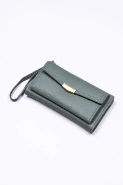 Double Compartment Purse In Teal -Fashion Clothing Accessories Store carraig donn double compartment purse in teal 858177