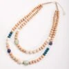 Double Layered Beaded Necklace