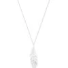 Feather Pendant In Silver -Fashion Clothing Accessories Store carraig donn feather pendant in silver 741518