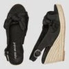 Vero Moda Felia Wedge Espadrille In Black