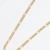 Figaro Link Necklace In Gold -Fashion Clothing Accessories Store carraig donn figaro link necklace in gold 913329