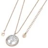 Floating Tree Of Life Circle In Rose Gold -Fashion Clothing Accessories Store carraig donn floating tree of life circle in rose gold 708971