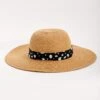 Floppy Hat With Animal Trim