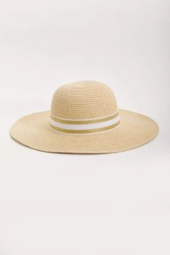 Floppy Hat With Lurex Trim