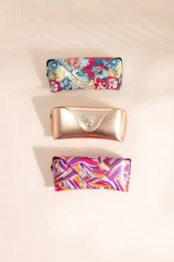 Floral Print Sunglass Case 8 Floral Print Sunglass Case -Fashion Clothing Accessories Store carraig donn floral print sunglass case 795549
