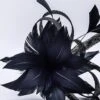 Flower Fascinator In Black -Fashion Clothing Accessories Store carraig donn flower fascinator in black 118900