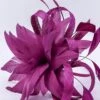Flower Fascinator In Plum -Fashion Clothing Accessories Store carraig donn flower fascinator in plum 456937