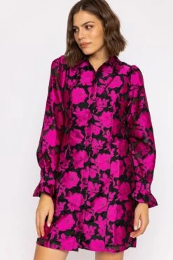 Y.A.S Franka Shirt Dress In Black -Fashion Clothing Accessories Store carraig donn franka shirt dress in black 781435