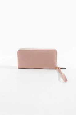 Front Zip Purse In Pink -Fashion Clothing Accessories Store carraig donn front zip purse in pink 824407
