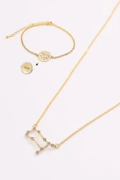 Gemini Necklace 8 Gemini Necklace -Fashion Clothing Accessories Store carraig donn gemini necklace 167461