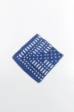 Geo Neckerchief Scarf In Navy -Fashion Clothing Accessories Store carraig donn geo neckerchief scarf in navy 819814