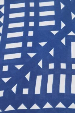 Geo Neckerchief Scarf In Navy -Fashion Clothing Accessories Store carraig donn geo neckerchief scarf in navy 914971