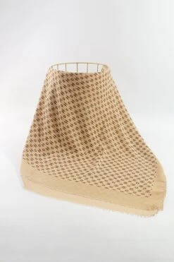 Geo Print Scarf In Cream -Fashion Clothing Accessories Store carraig donn geo print scarf in cream 877872