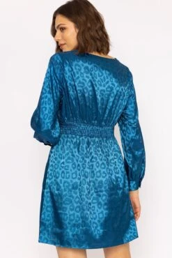 Gianna Dress In Teal 10 Gianna Dress In Teal -Fashion Clothing Accessories Store carraig donn gianna dress in teal 168702