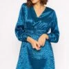Gianna Dress In Teal 2 Gianna Dress In Teal -Fashion Clothing Accessories Store carraig donn gianna dress in teal 247435