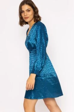 Gianna Dress In Teal 8 Gianna Dress In Teal -Fashion Clothing Accessories Store carraig donn gianna dress in teal 549216
