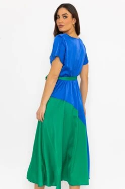 Gigi Midi Dress In Blue -Fashion Clothing Accessories Store carraig donn gigi mini dress in blue 128978