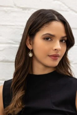 Glass Pearl Earrings