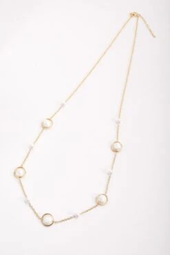 Glass Pearl Necklace